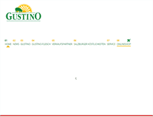 Tablet Screenshot of gustino.at